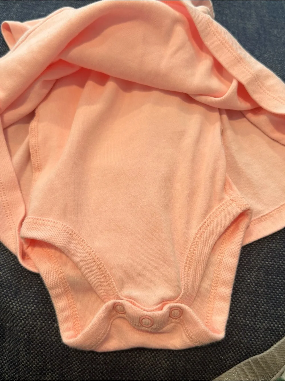 Hanna Andersson Pink Short Sleeve Skirted Bodysuit 3-6m 100% Organic Cotton
